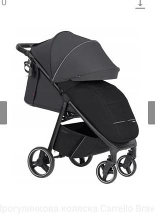 Продам детскую прогулочную коляску carrello bravo