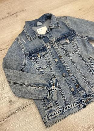 Джинсовий піджак zara