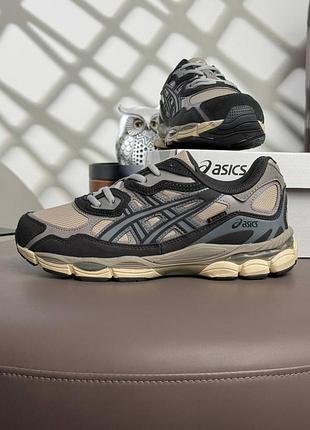 Чоловічі кросівки asics gel-nyc gtx beige grey black