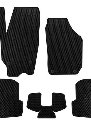 Коврики eva (2010-2014, sw, черный) для skoda fabia