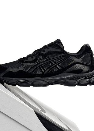 Мужские кроссовки asics gel-nyc#x all black 2