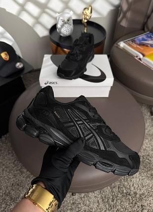 Мужские кроссовки asics gel-nyc#x all black 3