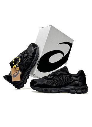 Мужские кроссовки asics gel-nyc#x all black 10