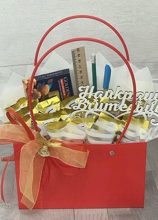 Солодкий букетик для вчителя