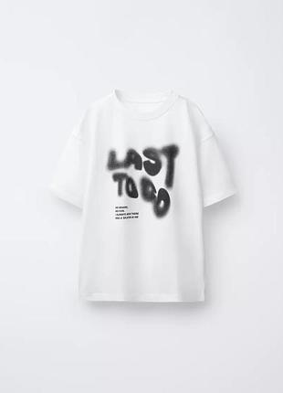 Футболка zara . 6/7 років (122 см)