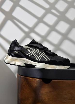 Чоловічі кросівки asics gel-nyc gtx dark grey black 5