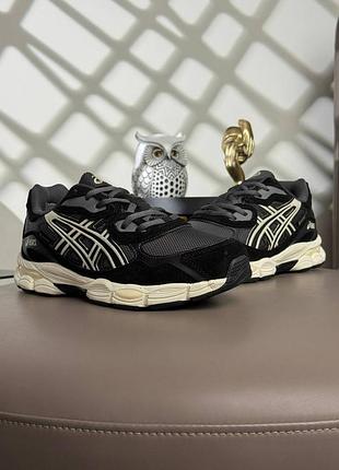 Чоловічі кросівки asics gel-nyc gtx dark grey black 7