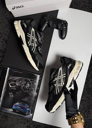 Чоловічі кросівки asics gel-nyc gtx dark grey black 9