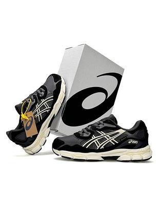 Чоловічі кросівки asics gel-nyc gtx dark grey black 10