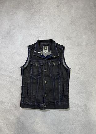 Джинсова жилетка g-star raw розмір м