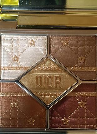 Палетка тіней dior 5 couleurs 636 fiery circus