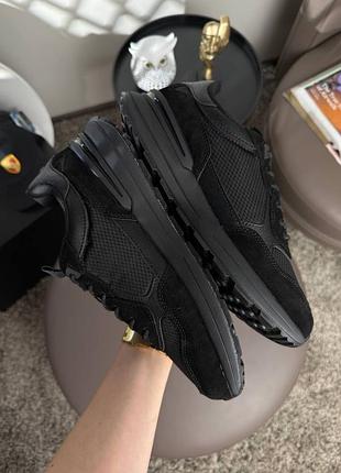 Чоловічі кросівки lacoste urban breaker new gtx all black 7
