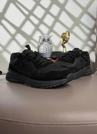 Чоловічі кросівки lacoste urban breaker new gtx all black 8