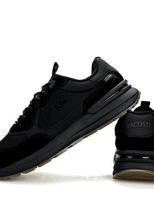 Мужские кроссовки lacoste urban breaker new 974x black 2