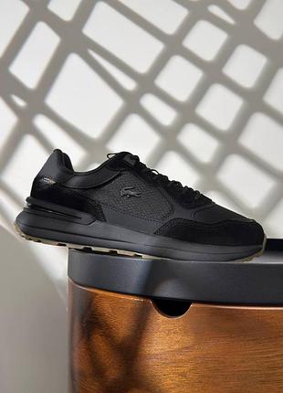 Мужские кроссовки lacoste urban breaker new 974x black 5