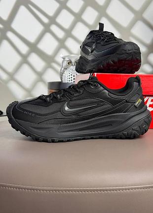 Чоловічі кросівки nike acg mountain fly 2 new gtx dark grey black