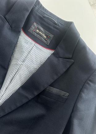Бавовняний піджак massimo dutti жакет блейзер жіночий одяг old money верхній одяг