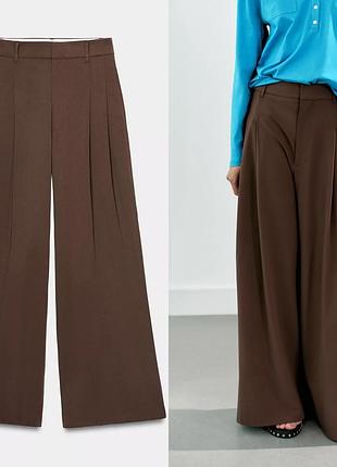 Штаны палаццо zara