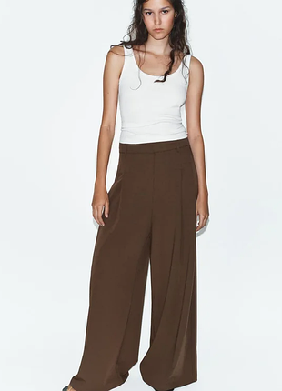 Штаны палаццо zara