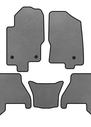 Коврики eva v2 (2 ряда, серый) для nissan pathfinder r51 2005-2014 гг
