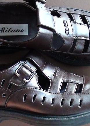 Туфли мужские milano новые 42р.