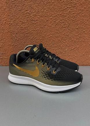 Оригінальні бігові жіночі кросівки nike air zoom pegasus 34 38 розмір 24 см (мало мірять )