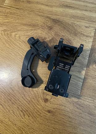 Комплект кріплень rhino mount + j- arm на шолом для приладу нічного бачення pvs-14 (метал + метал)