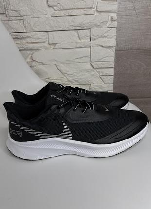 Оригінальні чоловічі бігові водовідштовхувальні кросівки nike quest 3 shield 45,5(29,5см)