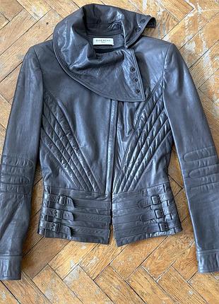 Шкіряна куртка givenchy
