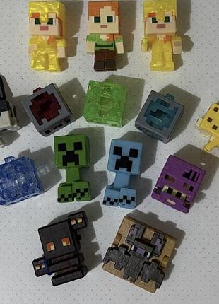 Kinder joy minecraft фігурки крипер магма редстоун блок слизи