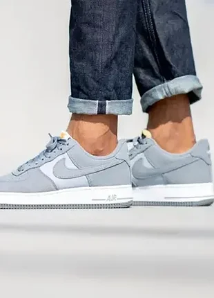 Унісекс кросівки nike air force 1 cool grey (40р.25см)