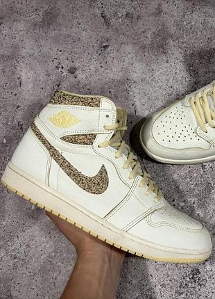 Кросівки nike air jordan 1 retro high og craft 44р