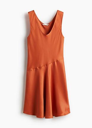 Сатинова сукня h&amp;m