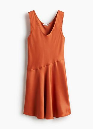 Сатинова сукня h&amp;m 3