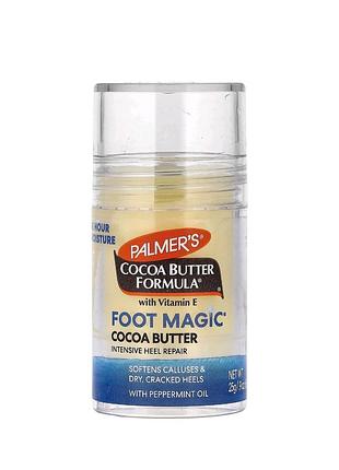 Засіб для інтенсивного відновлення п'ят із вітаміном e palmers cocoa butter formula foot magic 25 г