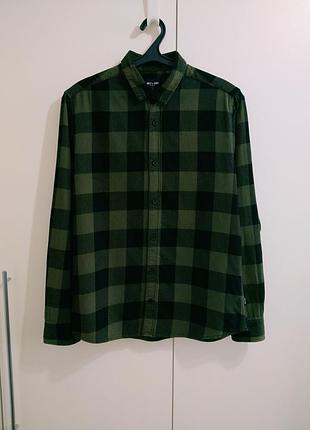 Рубашка only & sons хлопок в клетку jack & jones timberland karrimor