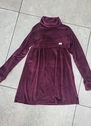 Велюрова сукня 128см barni_biz