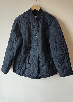 Легка утеплена куртка-бомбер  h&m xs-s