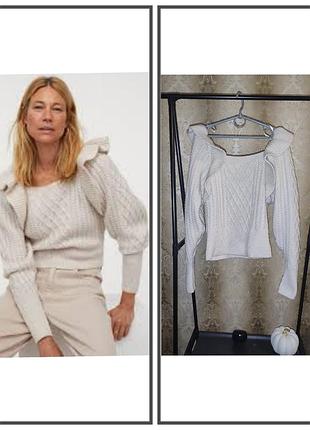 Стильный свитер h&amp;m рs