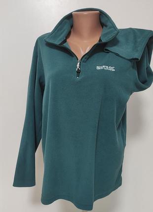 Женская тонкая спортивная флисовая кофта l/xl ог116-124