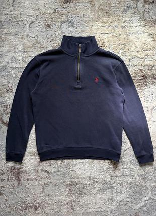 Чоловічий світшот 1/3 зіп  polo ralph lauren