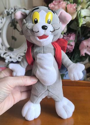 М'яка іграшка кіт том / tom and jerry з рюкзаком