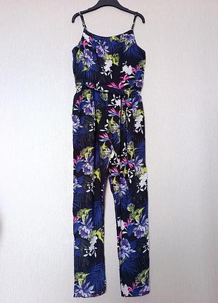 Комбинезон из вискозы dorothy perkins с цветочным принтом