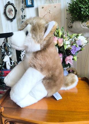 Мягкая игрушка собака хаски / худи lapland hunaja / оригинал из финальии