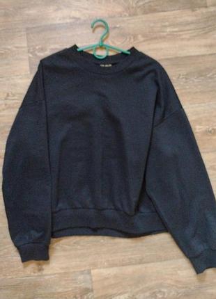 Толстовка, худи свитшот,h &amp; m, на флисе,размер l.