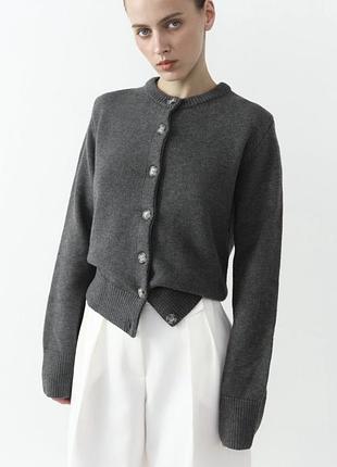 Кардиган coosh графіт m/l