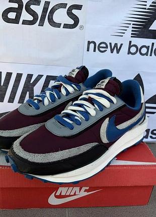 Кроссовки nike ld waffle sacai undercover night maroon team royal для тренировок