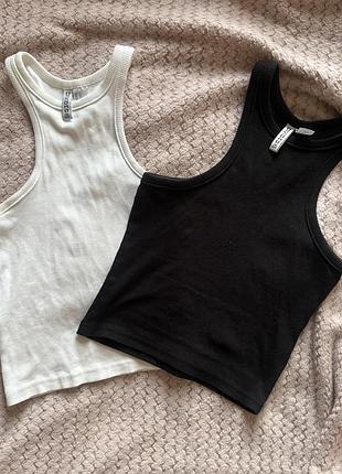 Дві базові майки h&m