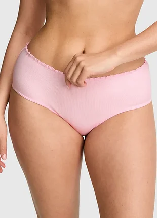 Хлопковые трусики victoria’s secret оригинал трусы виктория сикрет в рубчик