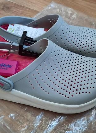 Кроксы лайтрайд crocs literide pearl/white